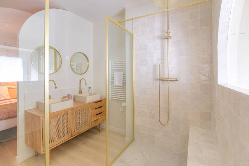 Création d'arches pour cette rénovation à Villeurbanne en région Lyonnaise