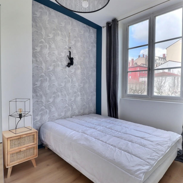 Chambre rénovée
