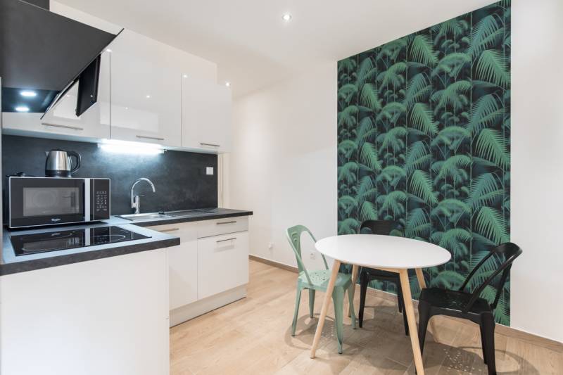 Pièce de vie, cuisine