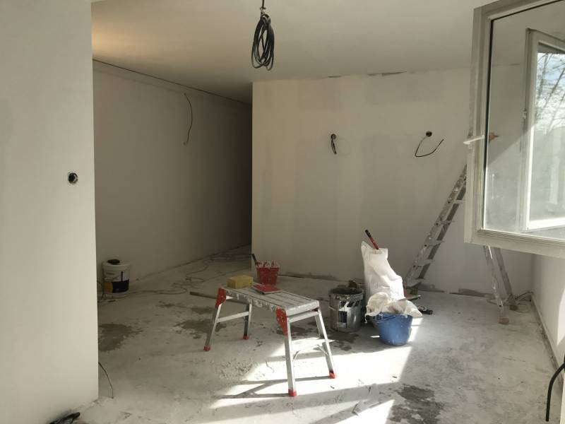 Peinture impression sur les murs et le plafond