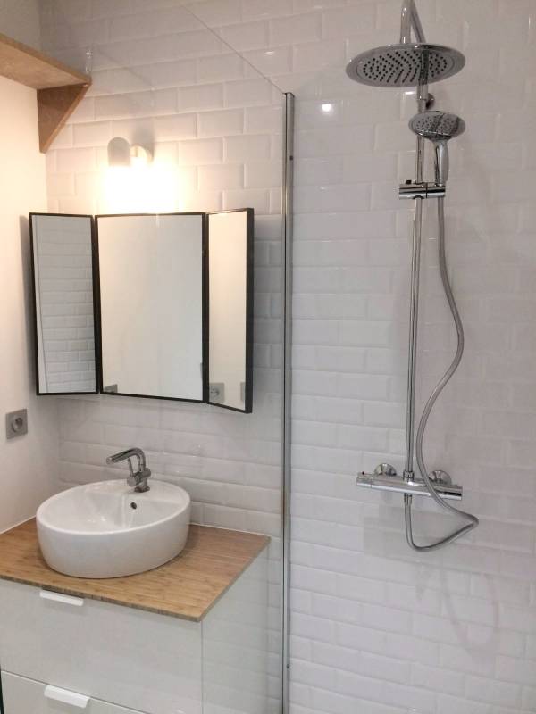 Création et déplacement de la salle d'eau