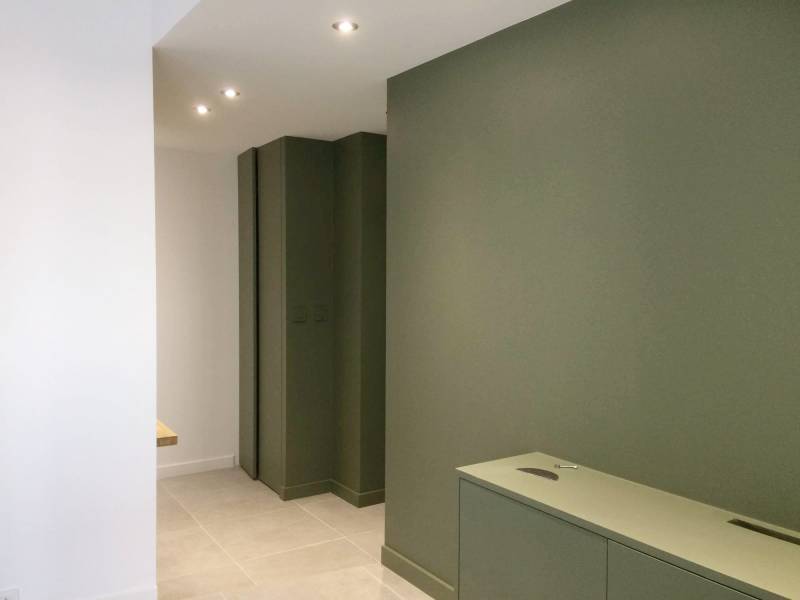 Mise en peinture mur et boiserie