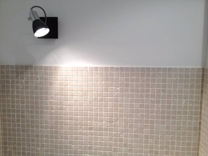 Pose de faïence mosaïque à Champagne au Mont d'Or