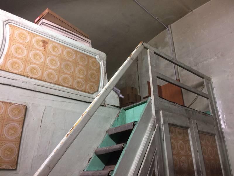 Escaliers avant travaux