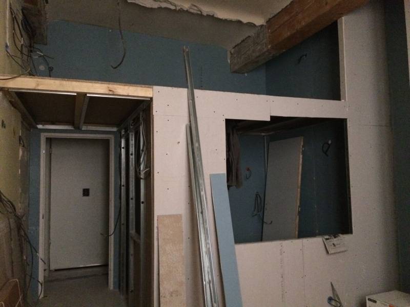 Préparation de la mezzanine