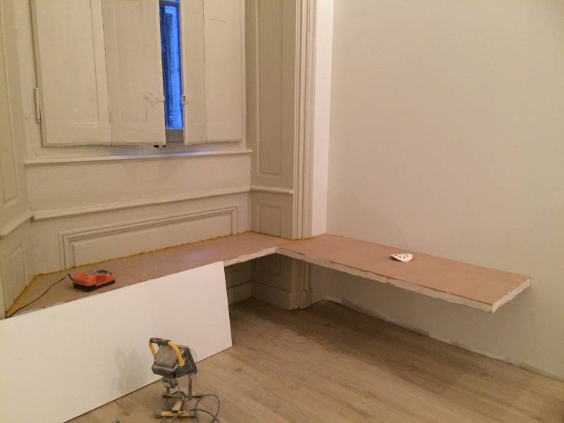 Réalisation d'un banc sur mesure