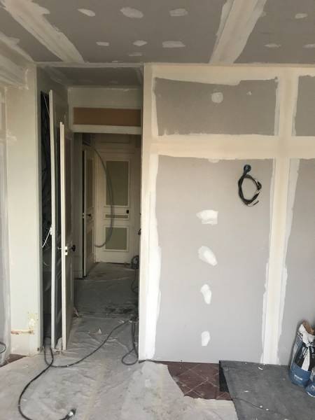 Remise en état d'un appartement du 6 ème arrondissement de Lyon