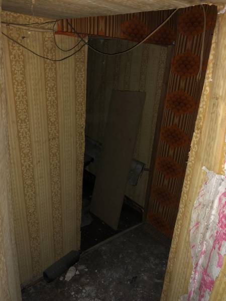 accès salle d'eau avant travaux