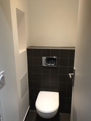 Sanitaires après intervention de nos équipes